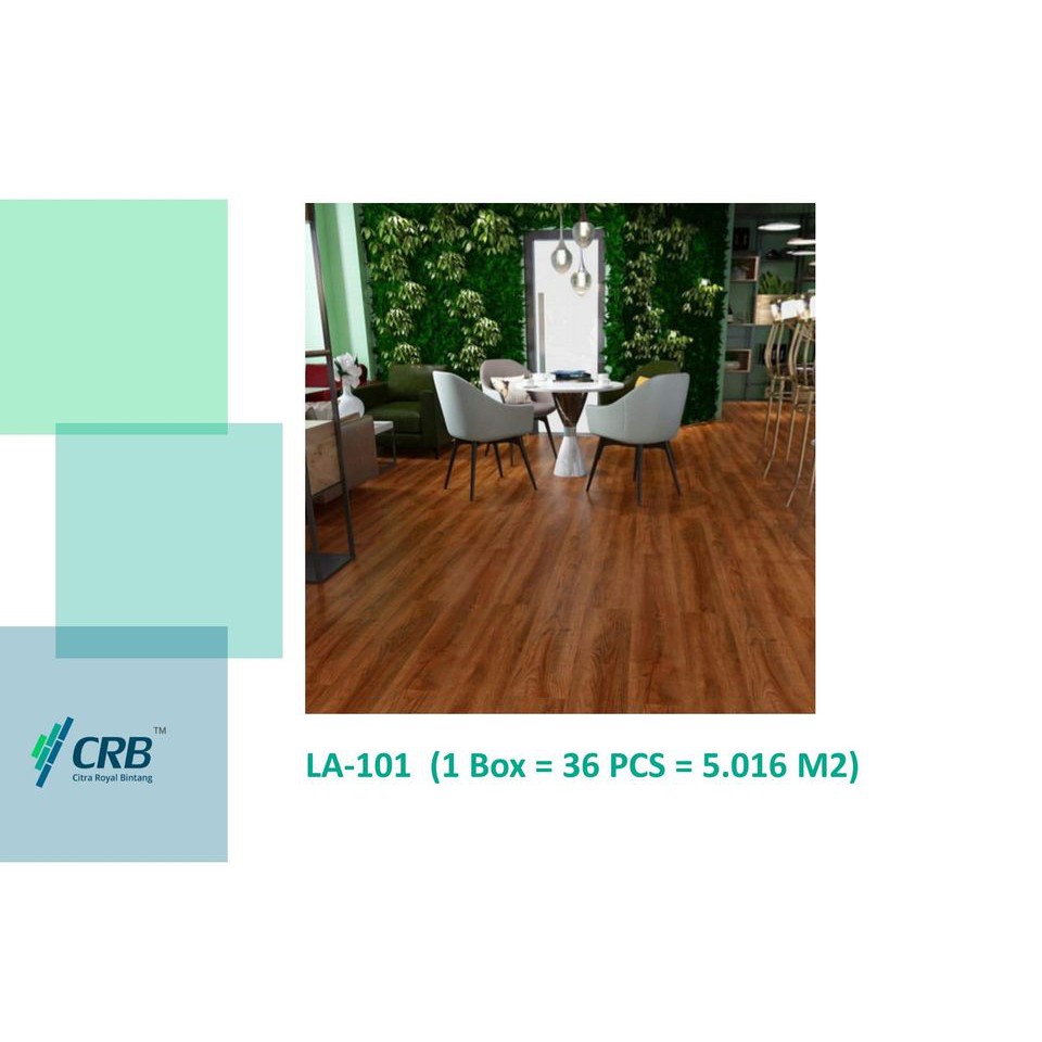 Lacerta stiker vinyl lantai