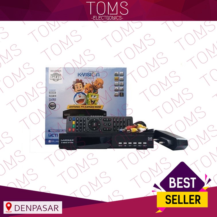Top Seller G-88 HD Ottimo Receiver Gardiner Bisa Acakan dan Voucher TOMS