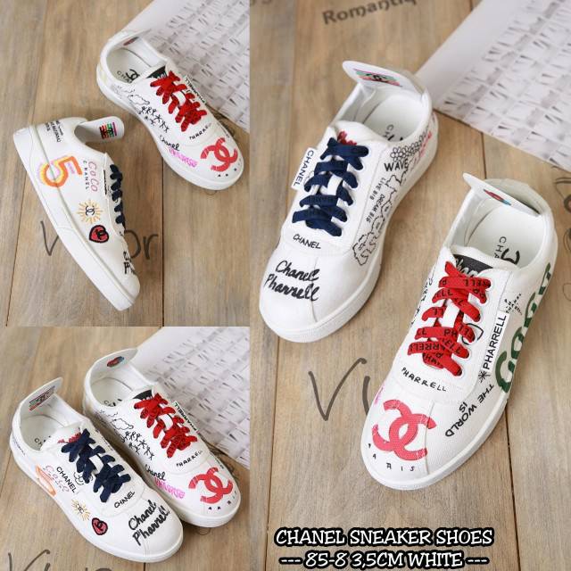 CHANEL COCO SNEAKER SHOES 85-8