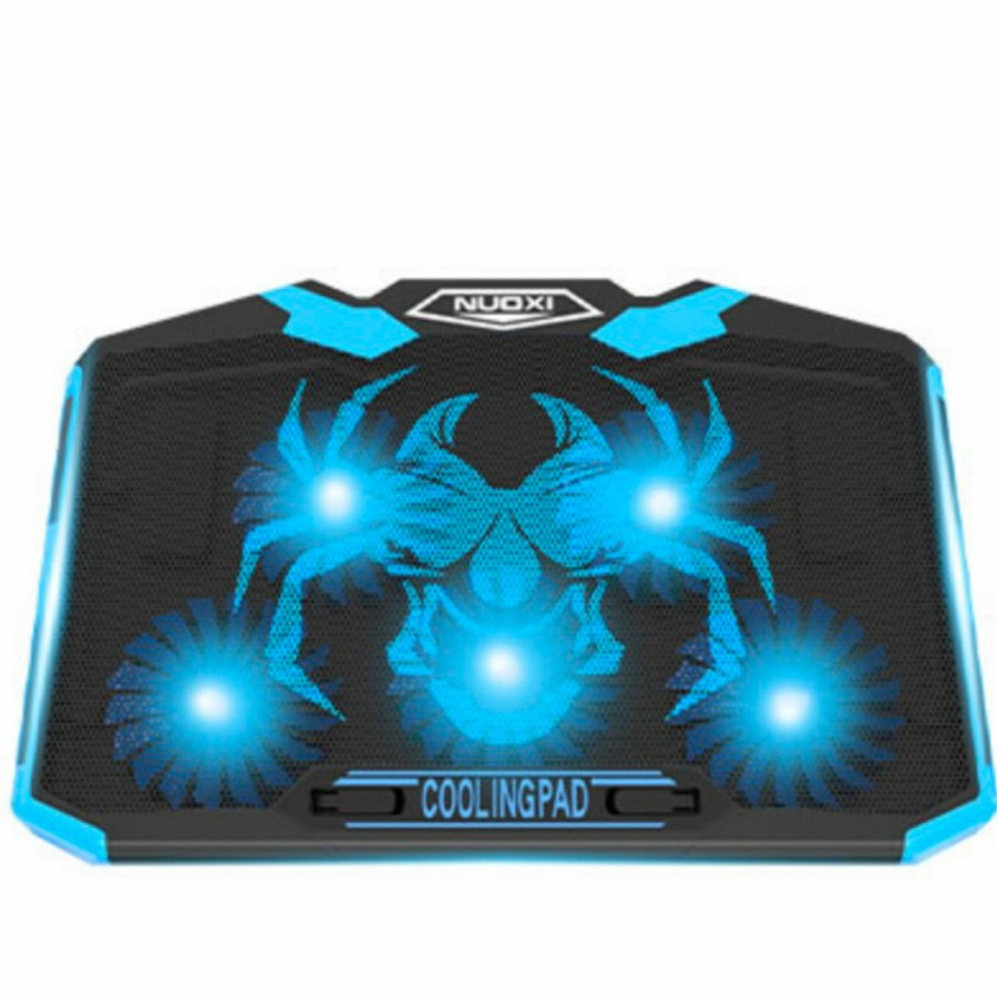 Nuoxi Coolingpad Laptop Q7 5 Fan / Pendingin Laptop