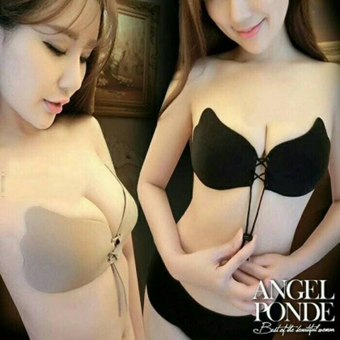 Angel Bra Push Up Bra Nu Bra Tempel Tali Ikat Free Silicon Bra