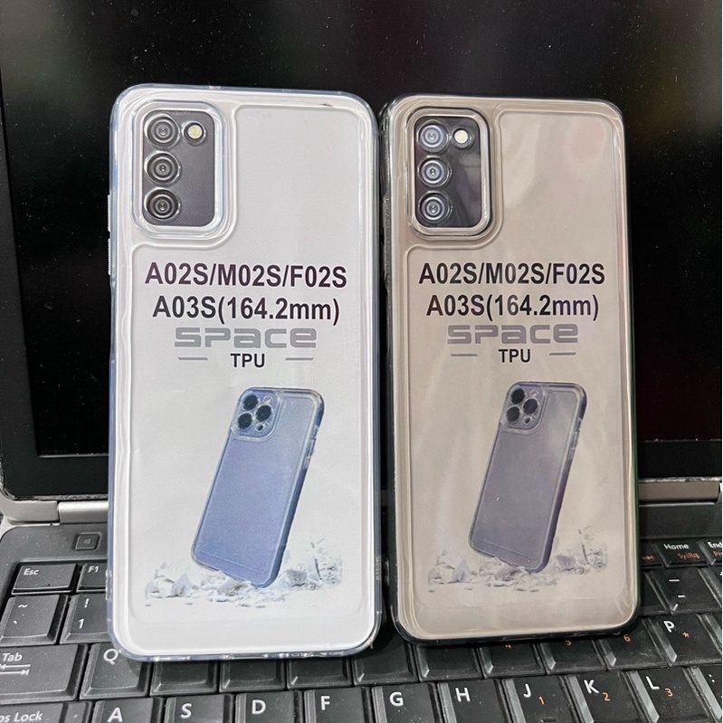 SPACE PROTECT CASE SAMSUNG A20/A30/A22 4G/A23/A33/A02S A03S/A50 A50S/A53/A72/A73 Case TEBAL TRANSPARANT