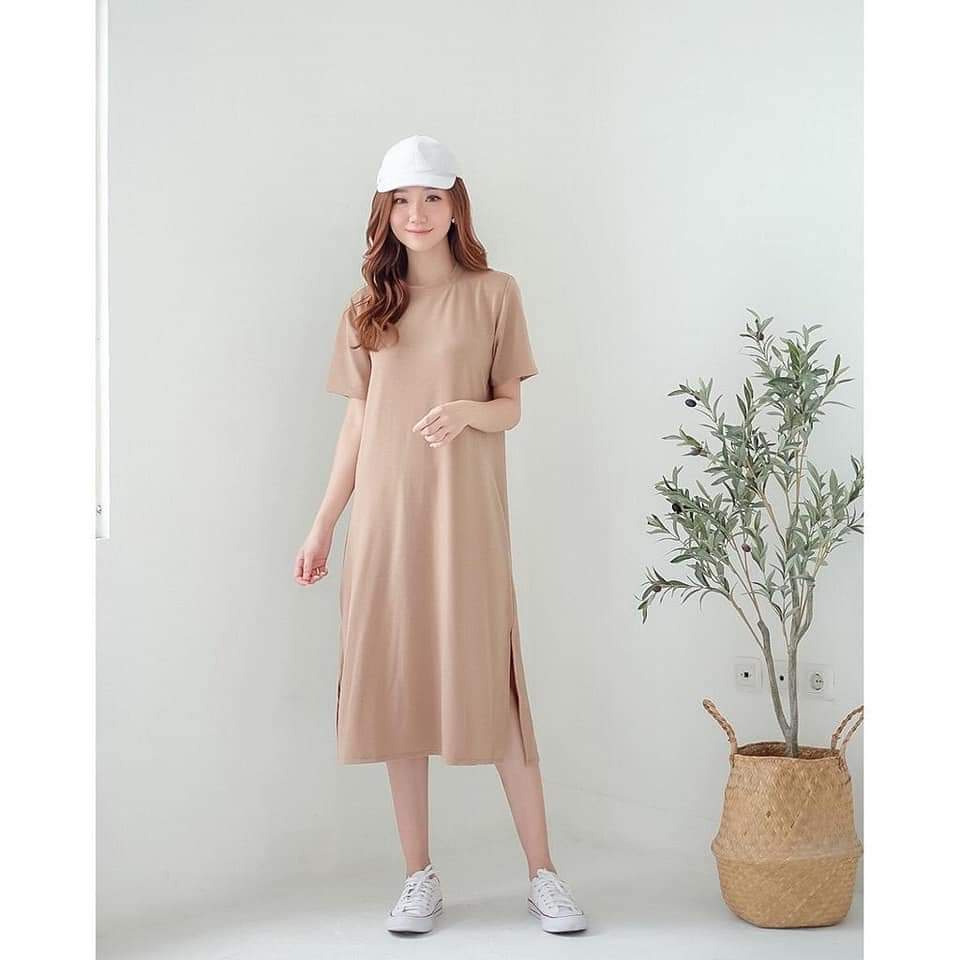 BEFAST - ZEC OOTD Wanita Dress NEVE / Dress elika / Dress Wanita Banyak Warna / Dress Casual