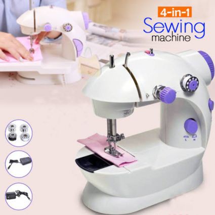 PROMO Mesin Jahit Mini Portable Sangat praktis ukuran Sedang mudah Praktis MINI SEWING MACHINE