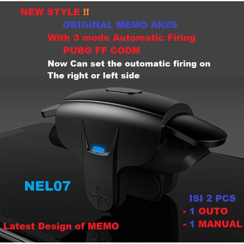 Automatic Firing Trigger L1 R1,PUBG FF CODM Original Memo AK05