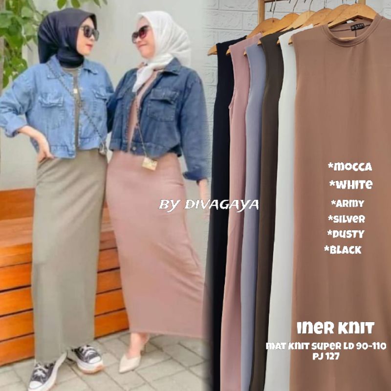 INER KNIT TANPA LENGAN BARU