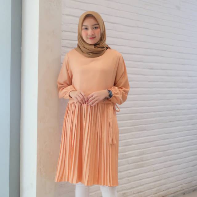 TUNIK INES/ INESSA prisket remple/TERLARIS/ PROMO/BEST SELLER  QUALITY/