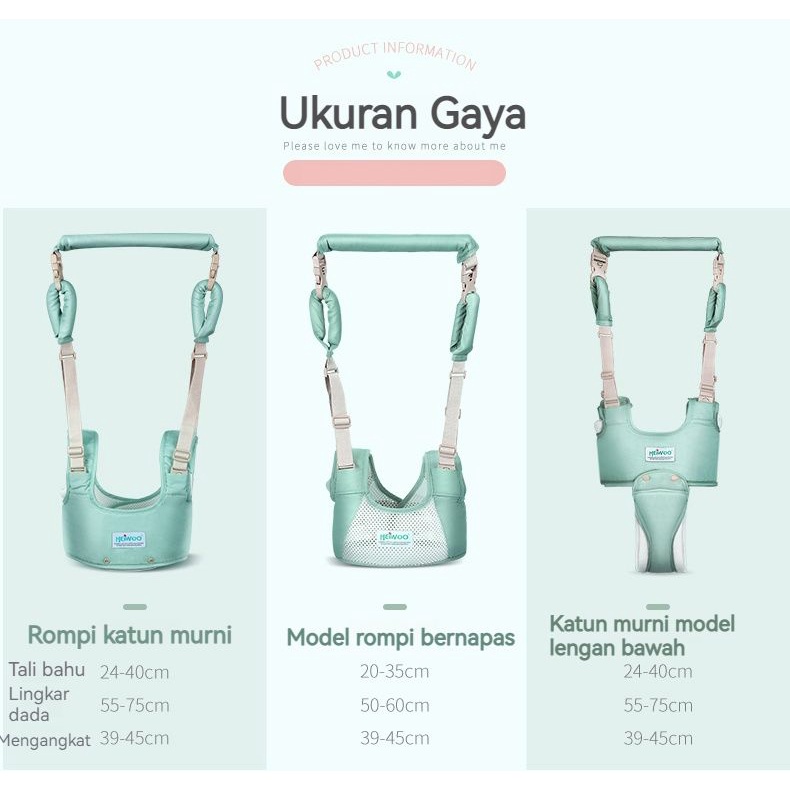 Alat Bantu Jalan Bayi/alat tuntun jalan bayi / Happywalk carrier / alat bantu belajar jalan/Baby Walking Assistant