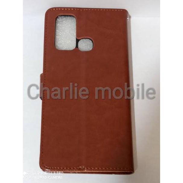 Vivo Y20 Y30 Y50 V15 V15 Pro V19 S1 S1 Pro V17 pro Flip  leather case kulit Flip wallet dompet 3Y8