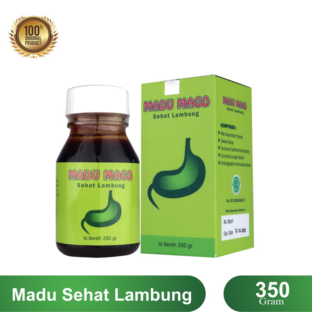 

Madu Mago Madu Maag Pencernaan dan Asam Lambung 350gr Asli Original