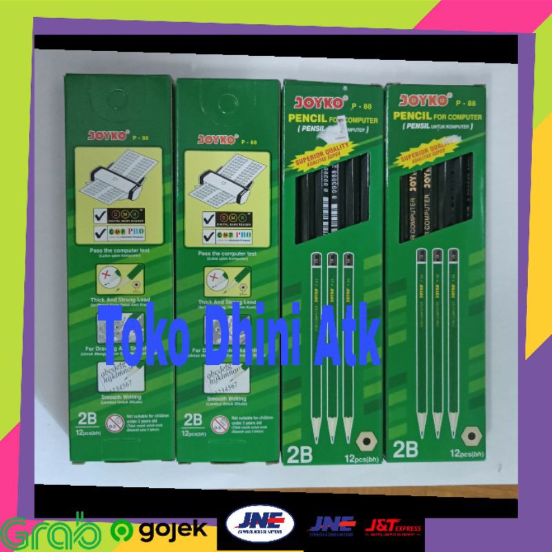 

Pensil 2B Joyko P-88 Hijau Super Murah