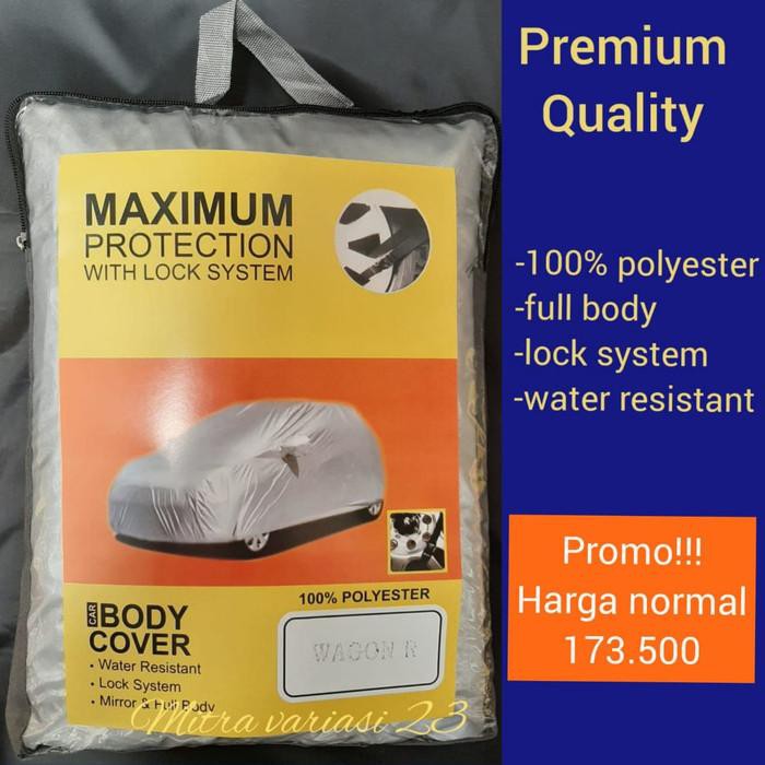 Body cover Wagon R/ sarung mobil wagon r... READY Stock..