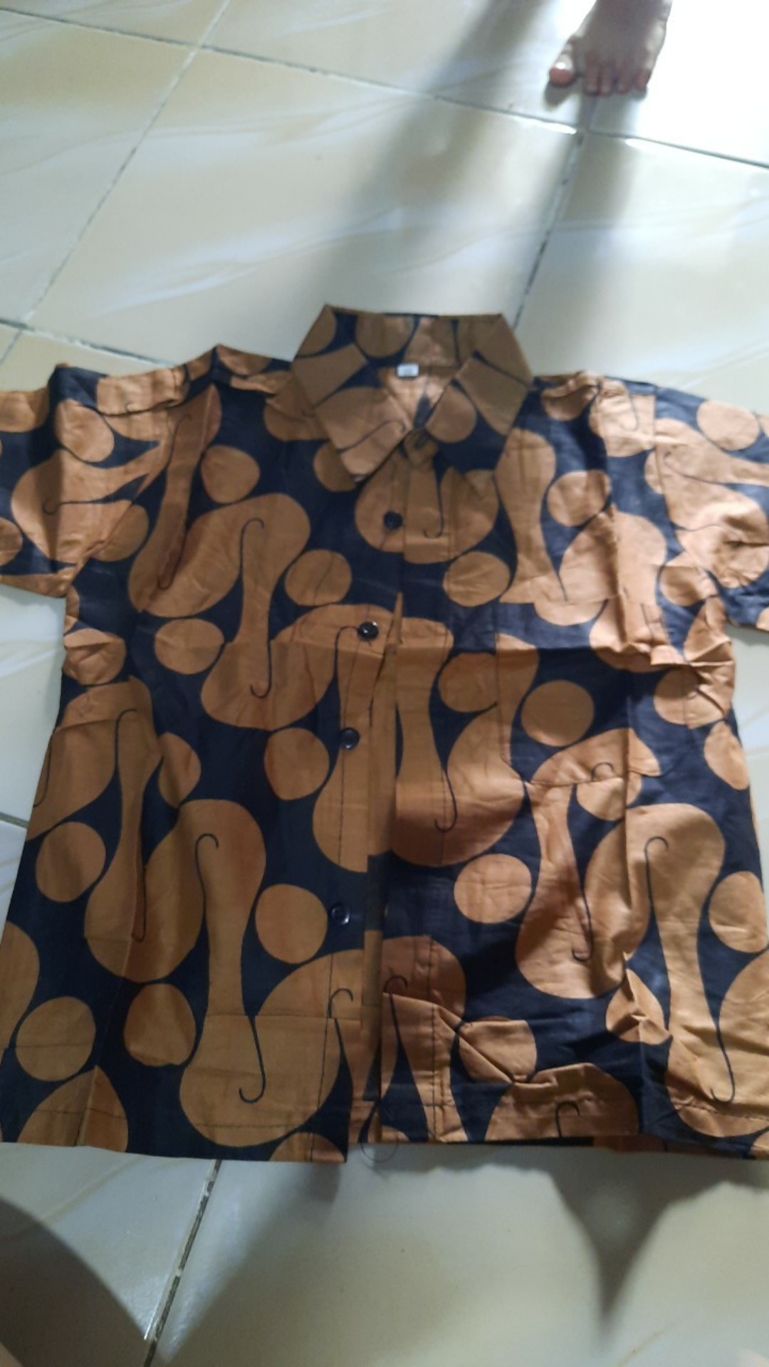 Wou Batik Couple Busui Sibulan Family Model Gamis Adipati Keluarga Anak Cewek Dan Cowok - Kg053