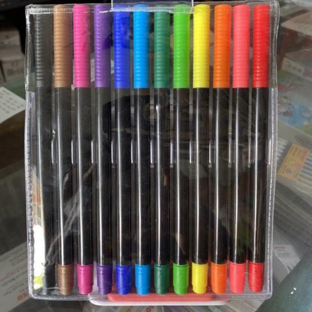 

9.9 The Best Joyko Super Brush Pen 12 Color + Fine tip ( 2 in 1 ) Clp-13 Clp13 .,..,.,,,,.,