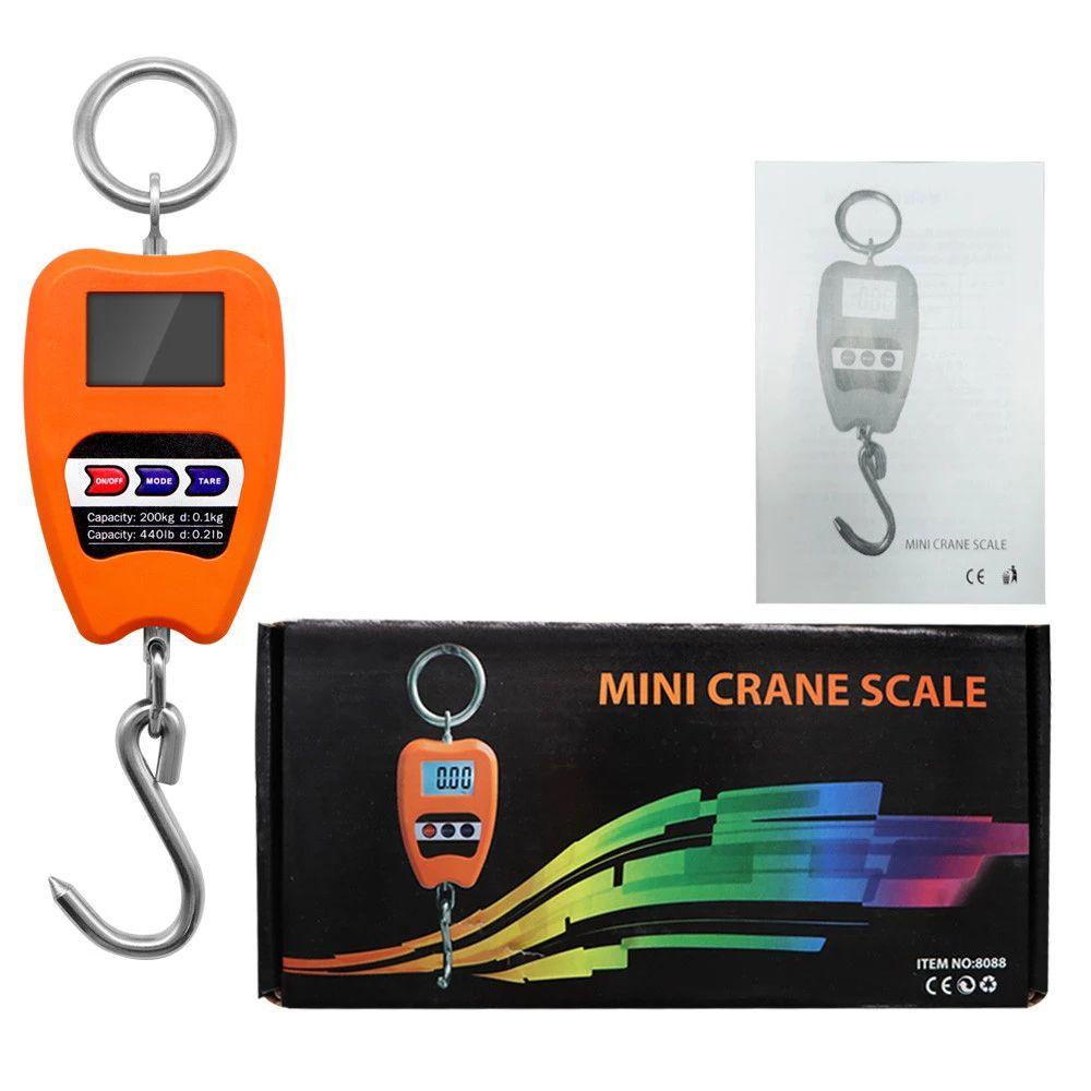 POPULAR Populer Crane Scale Professional Weight Balance Timbangan Digital LCD Heavy Duty