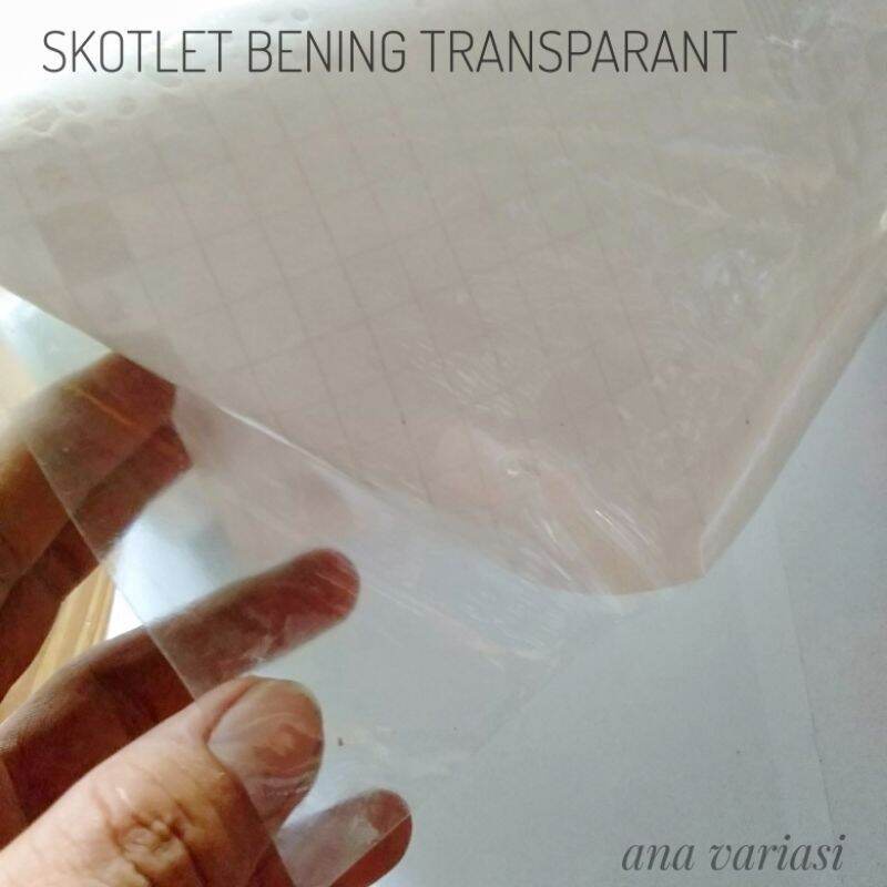 NEW SKOTLET BENING TRANSPARAN 1 ROLL SKOTLET TRANSPARAN DOFF SKOTLET MOTOR PUTIH TRANSPARAN 1 ROLL