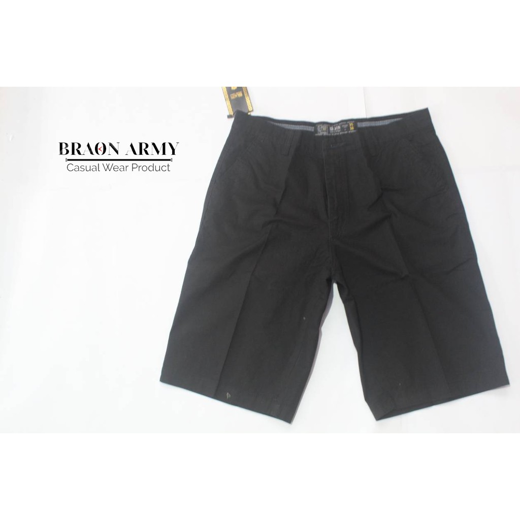 Celana Pendek Pria Bahan Size 29 - 38 Big Size