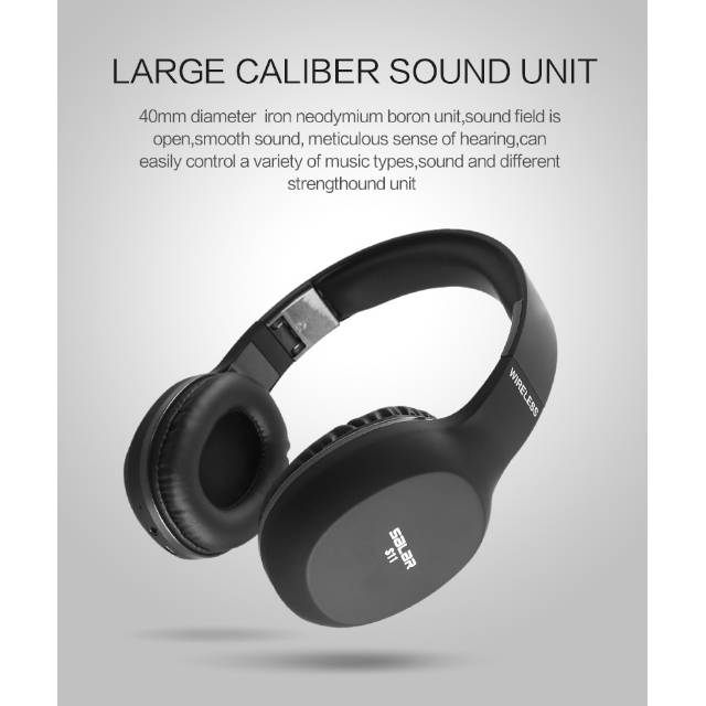 Salar Wireless Stereo Bluetooth Headphone with Mic