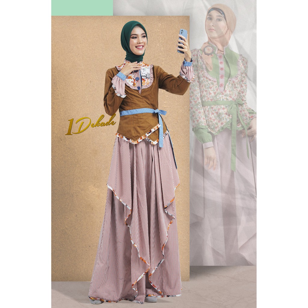 GESER GAMBAR GAMIS TUNEECA DEKADE FLASHSALE