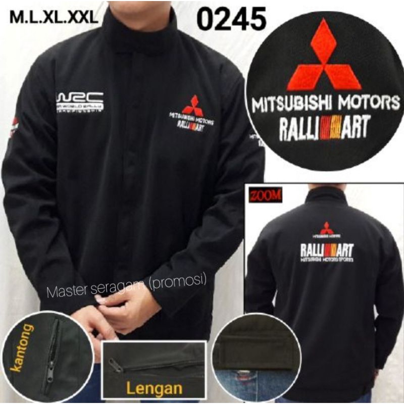 Jaket Mitsubishi Motors / jaket otomotif Terbaru