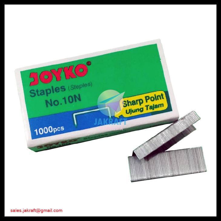 

Staples Kecil Joyko No.10N Ujung Tajam Refill Isi Stapler Hekter Hd-10 Kode 744