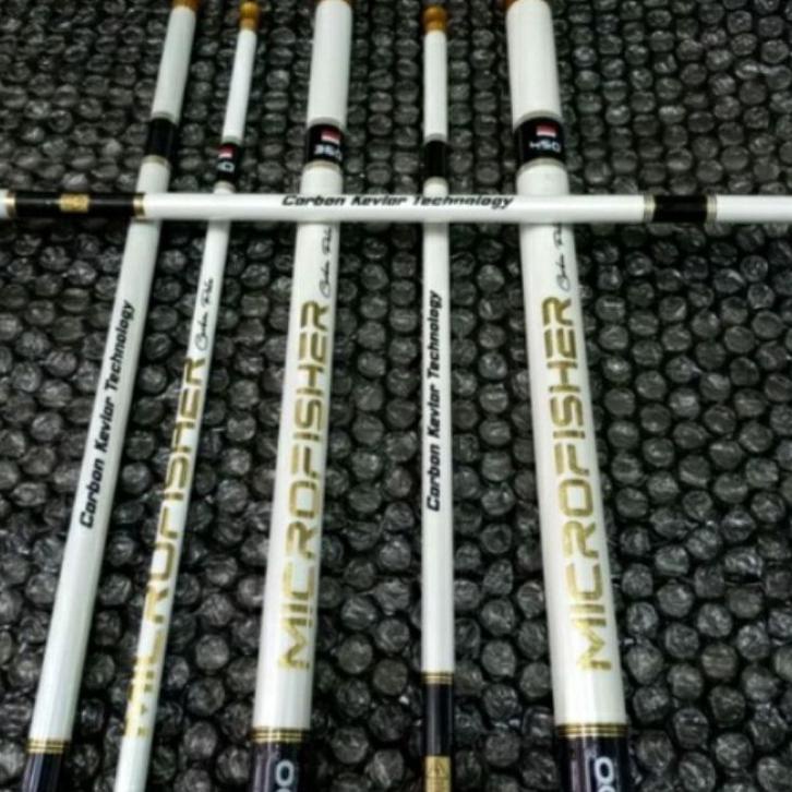 Special Quality TEGEK DAIDO MICROFISHER 44CM BAHAN CARBON KEVLAR