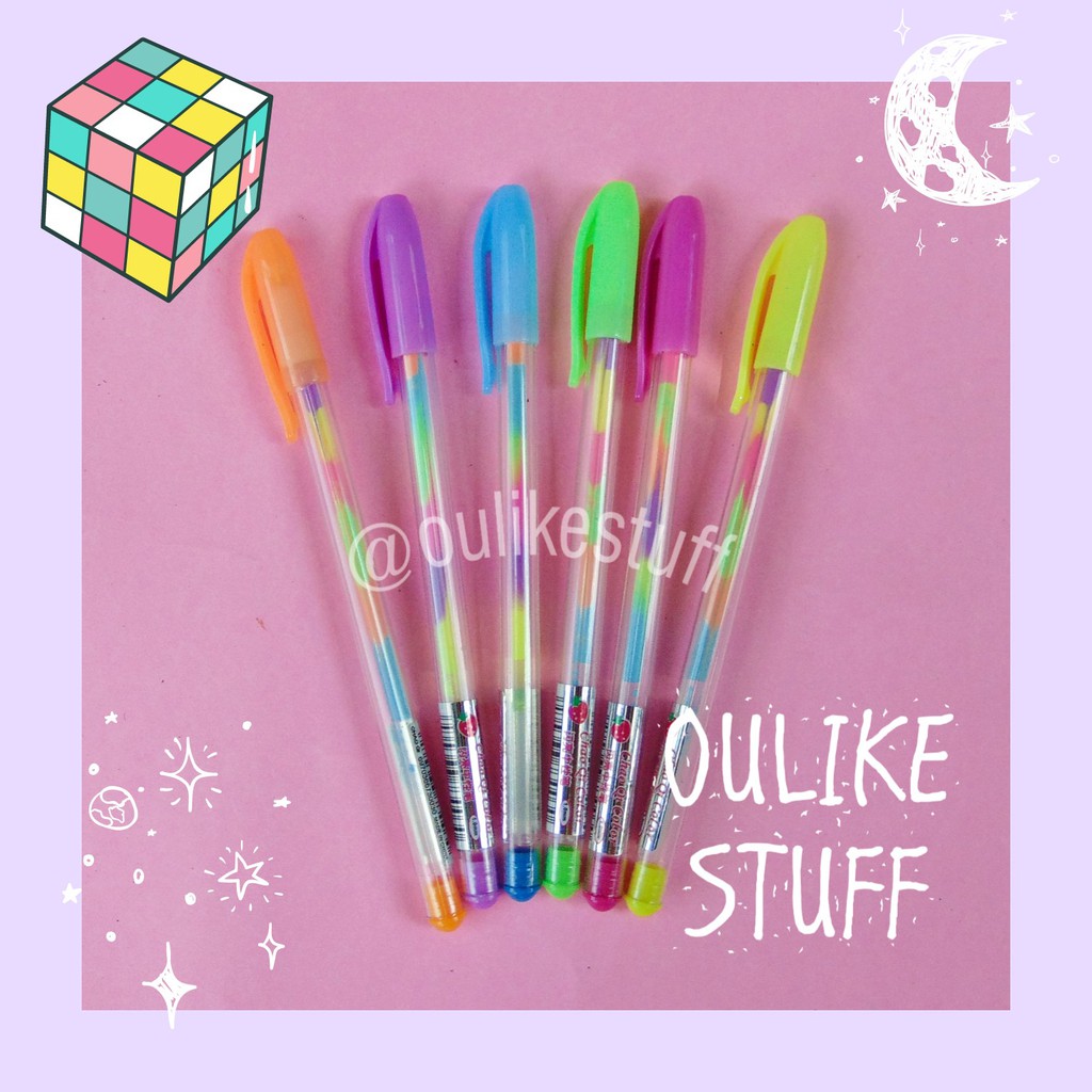 

Pulpen Sarasa Warna Warni