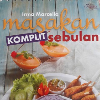 Buku Resep MASAKAN KOMPLIT SEBULAN - Menu Makanan Komplet 1 bulan Enak | Shopee Indonesia