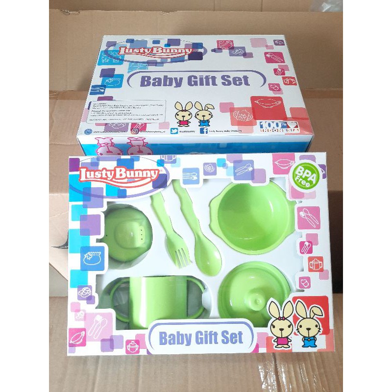 Baby Gift set Lusty Bunny Gift Set /kado bayi