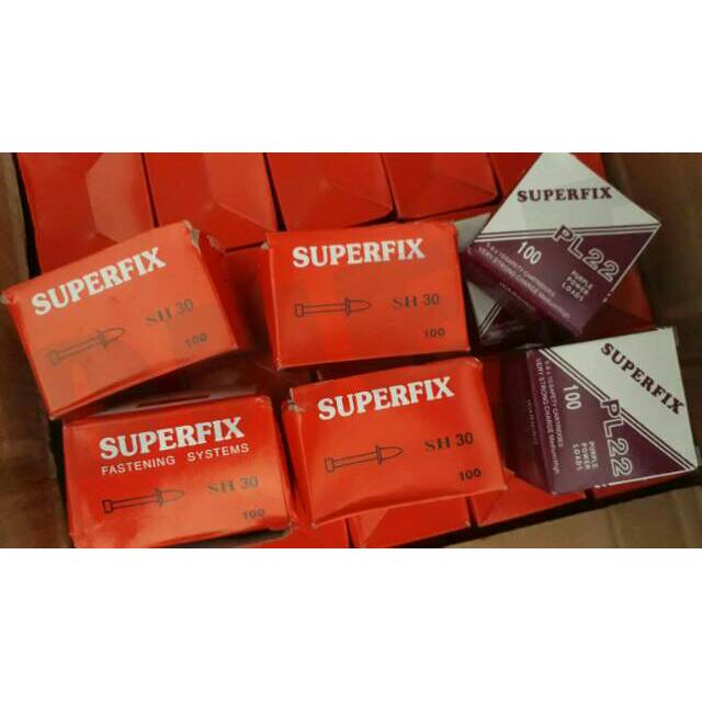 Paku ramset superfix SH30 dan PL22 catridge set