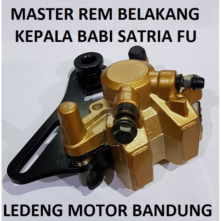 Kaliper Kepala Babi Belakang FU Satria 150 Master Rem Bawah Only Suzuki Lokal Kualitas Bagus