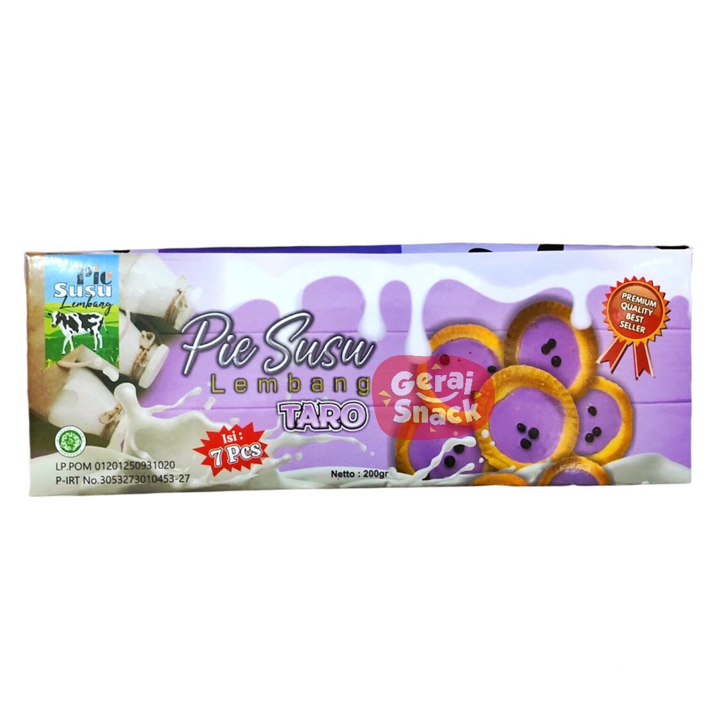 Pie Susu Lembang Premium 1 Box isi 7 Pcs Oleh Oleh Khas Bandung Best Seller