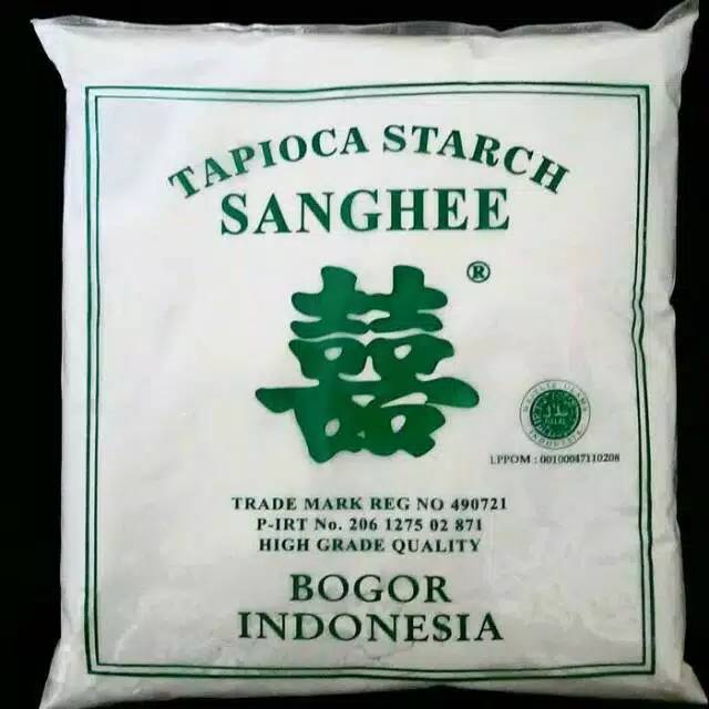 TEPUNG TAPIOKA /  TAPIOCA STARCH / SANGHEE HIJAU 500 g