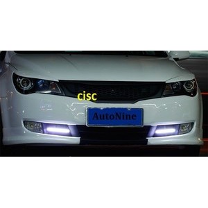 Led DRL Mobil Panjang 17cm 12W Warna Biru