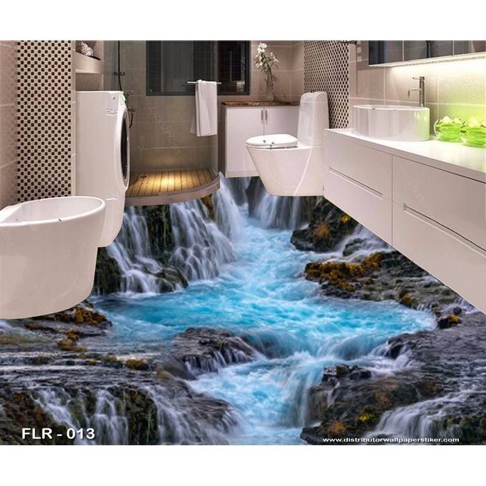 WALLPAPER CUSTOM 3D LANTAI WALLPAPER STIKER LANTAI ALAM BAWAH LAUT 2