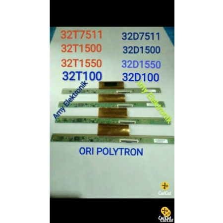 T.con Tcon Tikon Ticon Tycon Tikon Polytron Pld32t7511 pld32t1550 pld32t1500 pld32d7511 pld32d1500 p