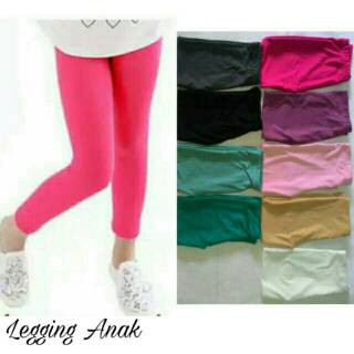 LEGGING ANAK PEREMPUAN JERSEY