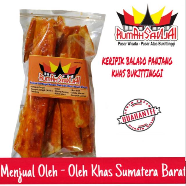 

Keripik Balado Panjang 250g