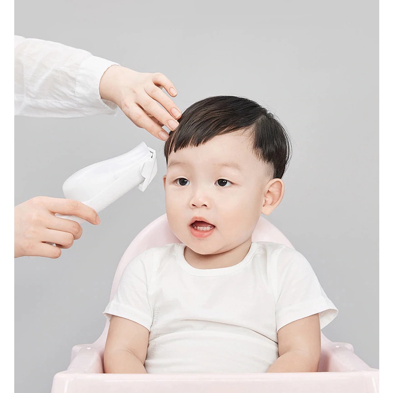 GIJ - LUSN Alat Cukur Rambut Bayi Vacuum Hair Trimmer - L-DH006