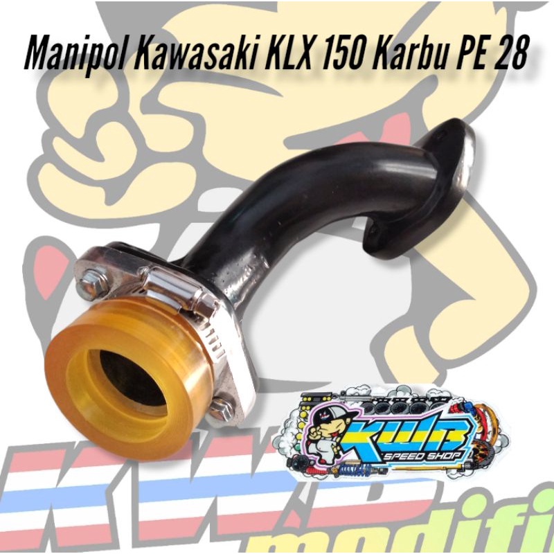 Manipol manifold intake manipol kawasaki klx 150 es2 karbu pe 28