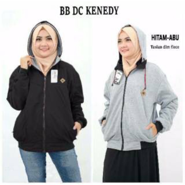 JAKET BB DC WANITA BOLAK BALIK / JAKET BB DC CEWEK / JAKET CEWEK BB DC 2IN PRIA WANITA