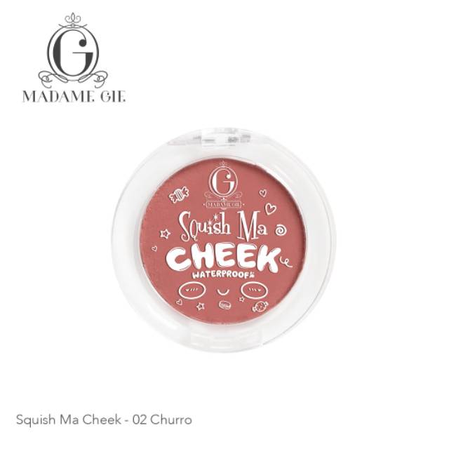 Madame Gie Squish Ma Cheek - MakeuUp Blush On