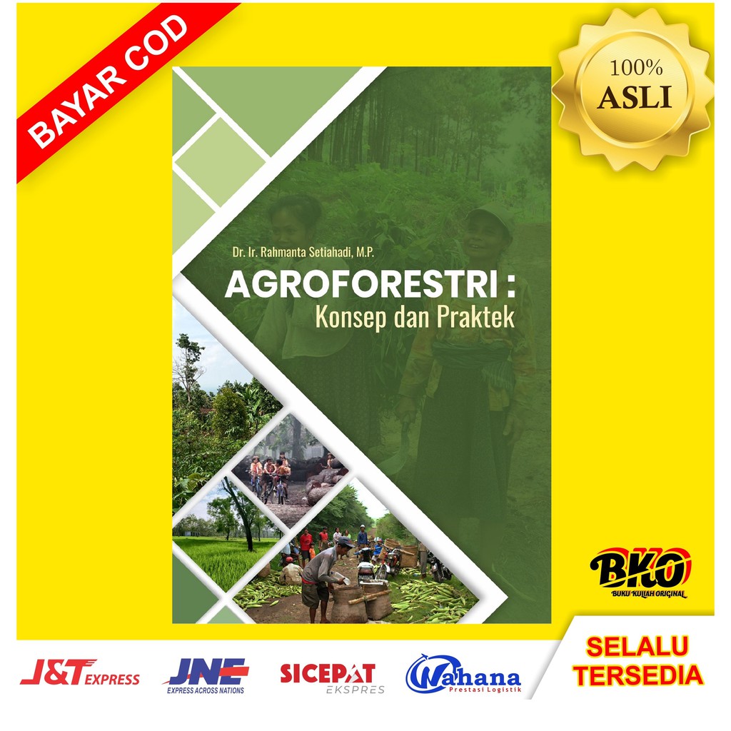 Jual Buku Agroforestri Konsep Dan Praktek Buku ORIGINAL | Shopee Indonesia