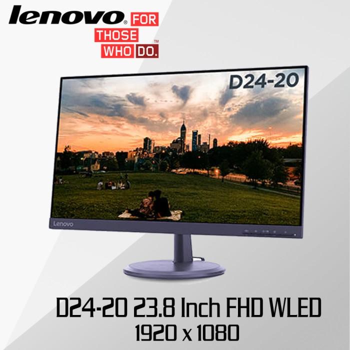 Lenovo D24-20 23.8 Inch FHD WLED - Monitor