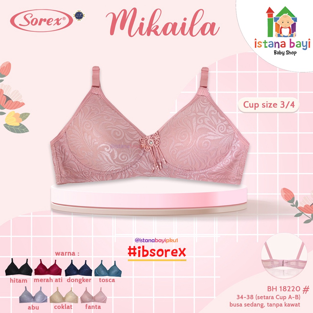 Sorex Bra Mikaila 18220 / Pakaian Dalam /BH IBU