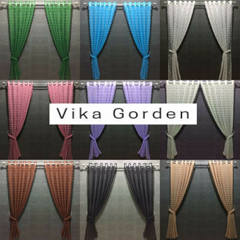 GORDEN VITRASE RUBY/GORDEN SMOKRING RUBY/VITRASE RUBY/VITRASE JENDELA & PINTU