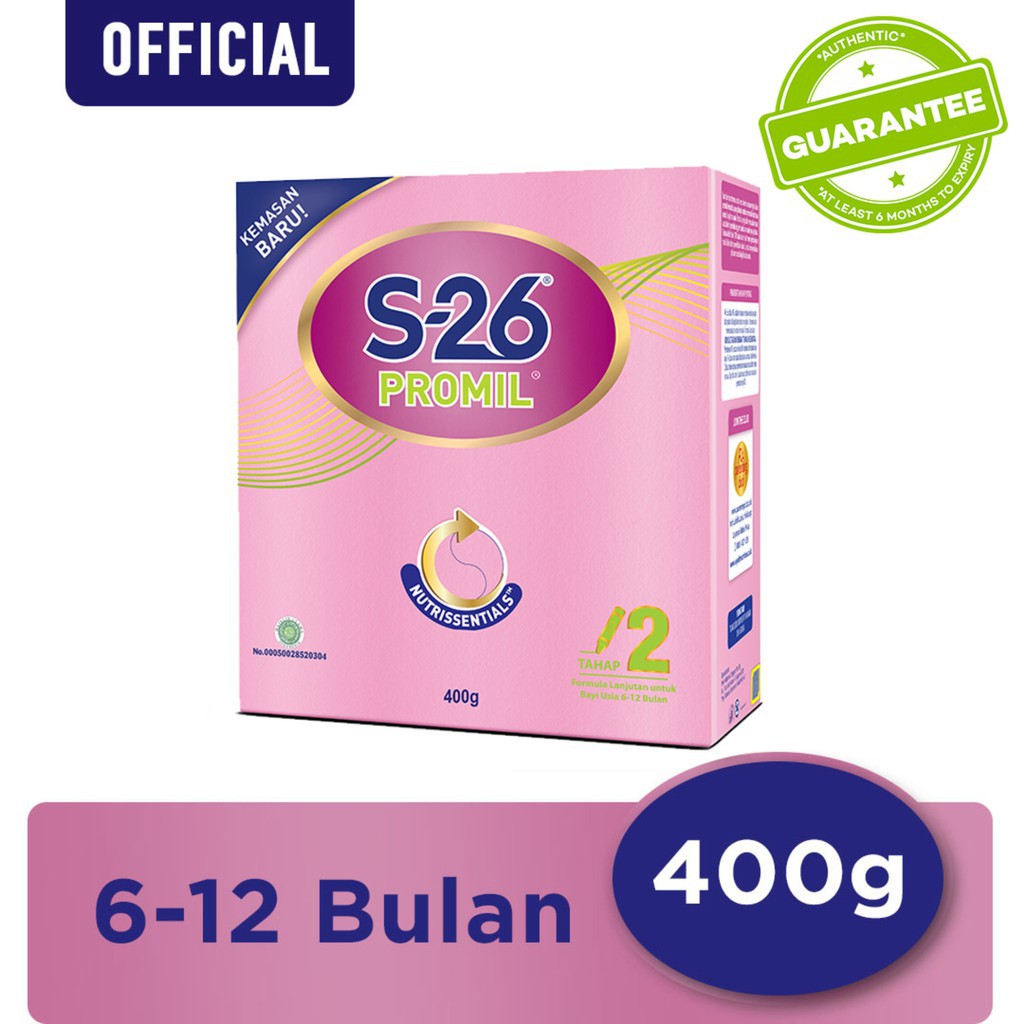 

SUSU S-26 PROMIL TAHAP 2 BOX 400 GR