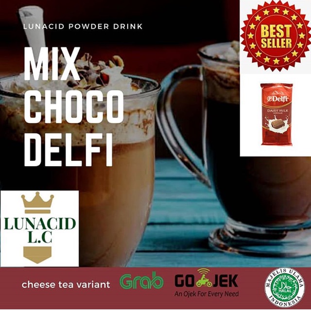 

Powder rasa choco delfi/bubuk minuman rasa MIX CHOCO DELFI 1 Kg