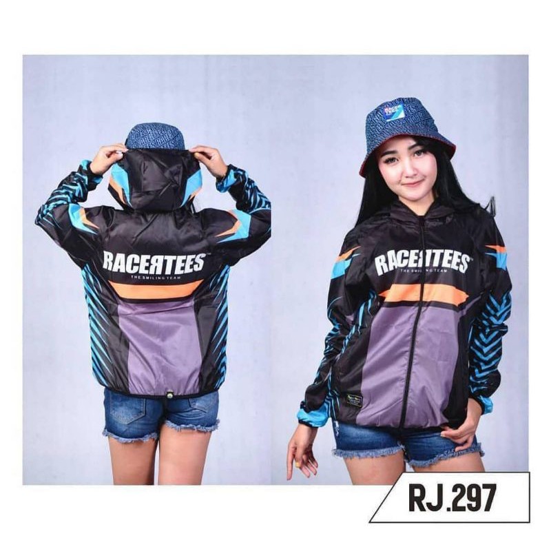 jaket parasut racertees original
