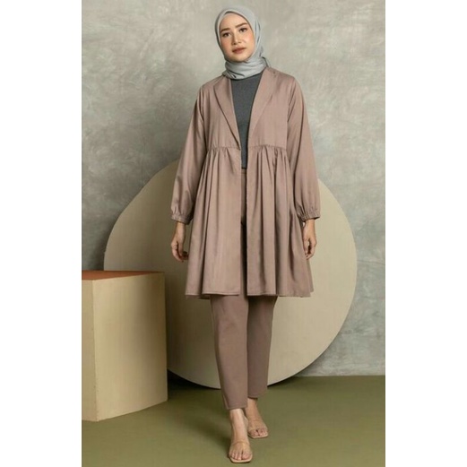 Pola Produksi outer 08 / Pola blazer / Pola baju / pola cardigan